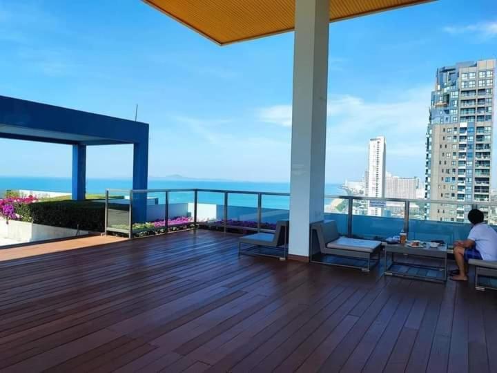 1 Bedroom Seaview Jomtein 9Th Jomtien Beach Esterno foto